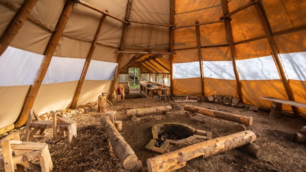 Crafts-tent-inside--scaled